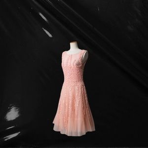 Beautiful beaded Trelise Cooper Knee Length Tulle Cocktail Dress